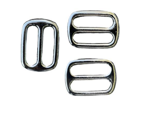 Tri-Glide rounded - 25mm -Silver - Cams Cords