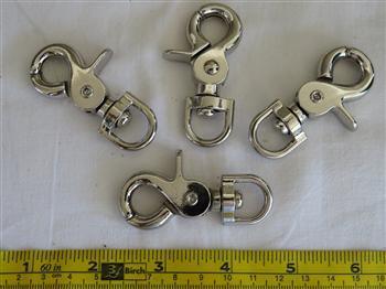 Trigger Snap Hook - Silver 13mm - Cams Cords