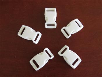 White Buckles - 15mm - Cams Cords