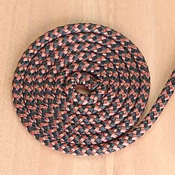 Zig Zag - Brown-Black halter - 6mm * - Cams Cords