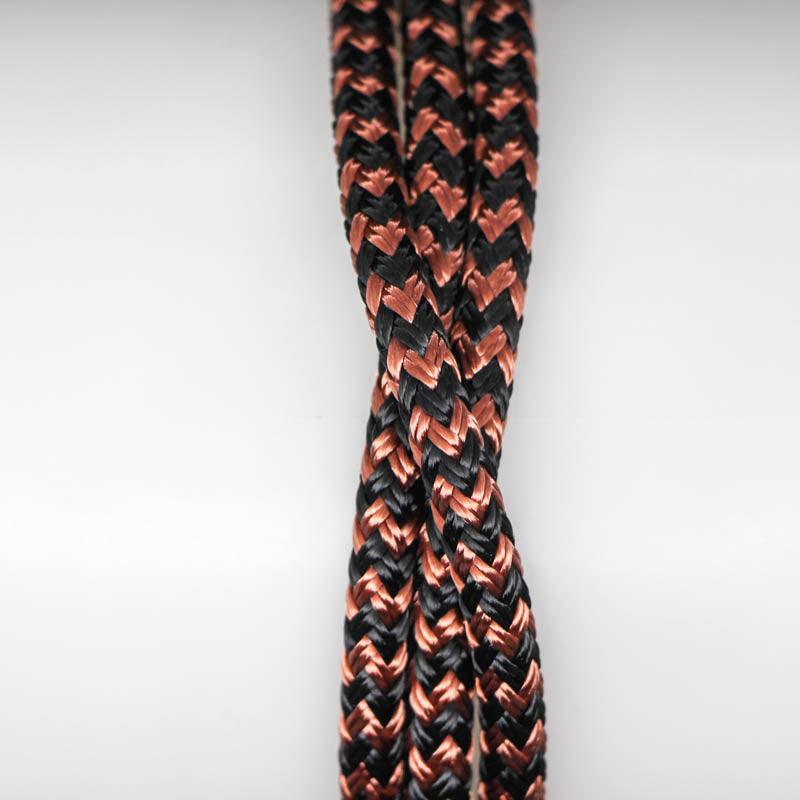 Zig Zag - Brown-Black halter - 6mm * - Cams Cords