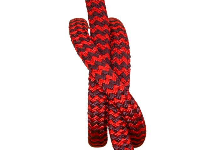 Zig Zag - Burgundy-Red halter - 8mm * - Cams Cords