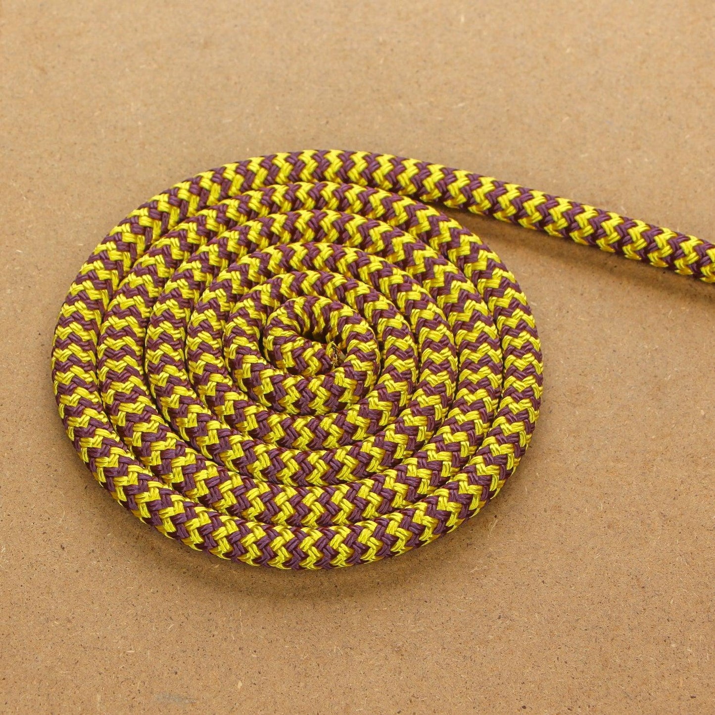 Zig Zag -Burgundy-Yellow- 12mm * - Cams Cords