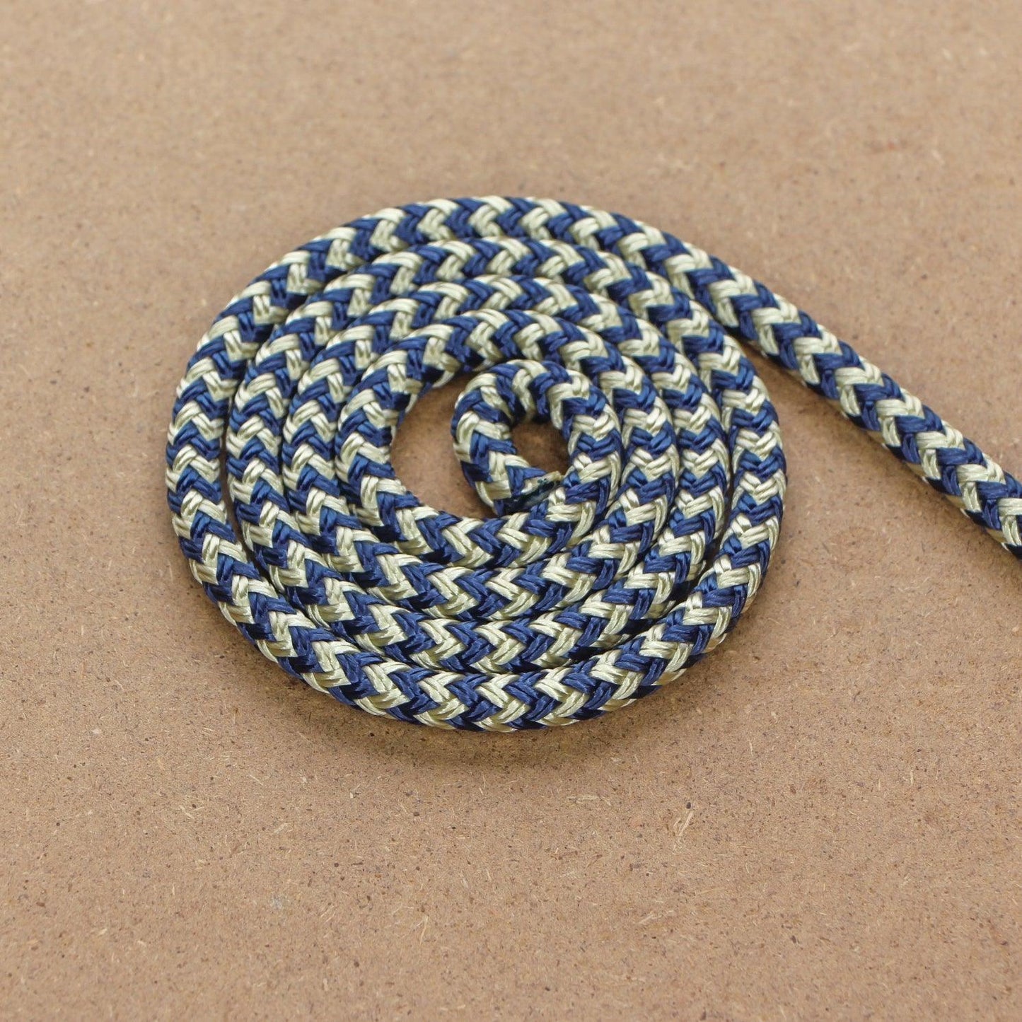 Zig Zag -Navy-Beige - 10mm* - Cams Cords