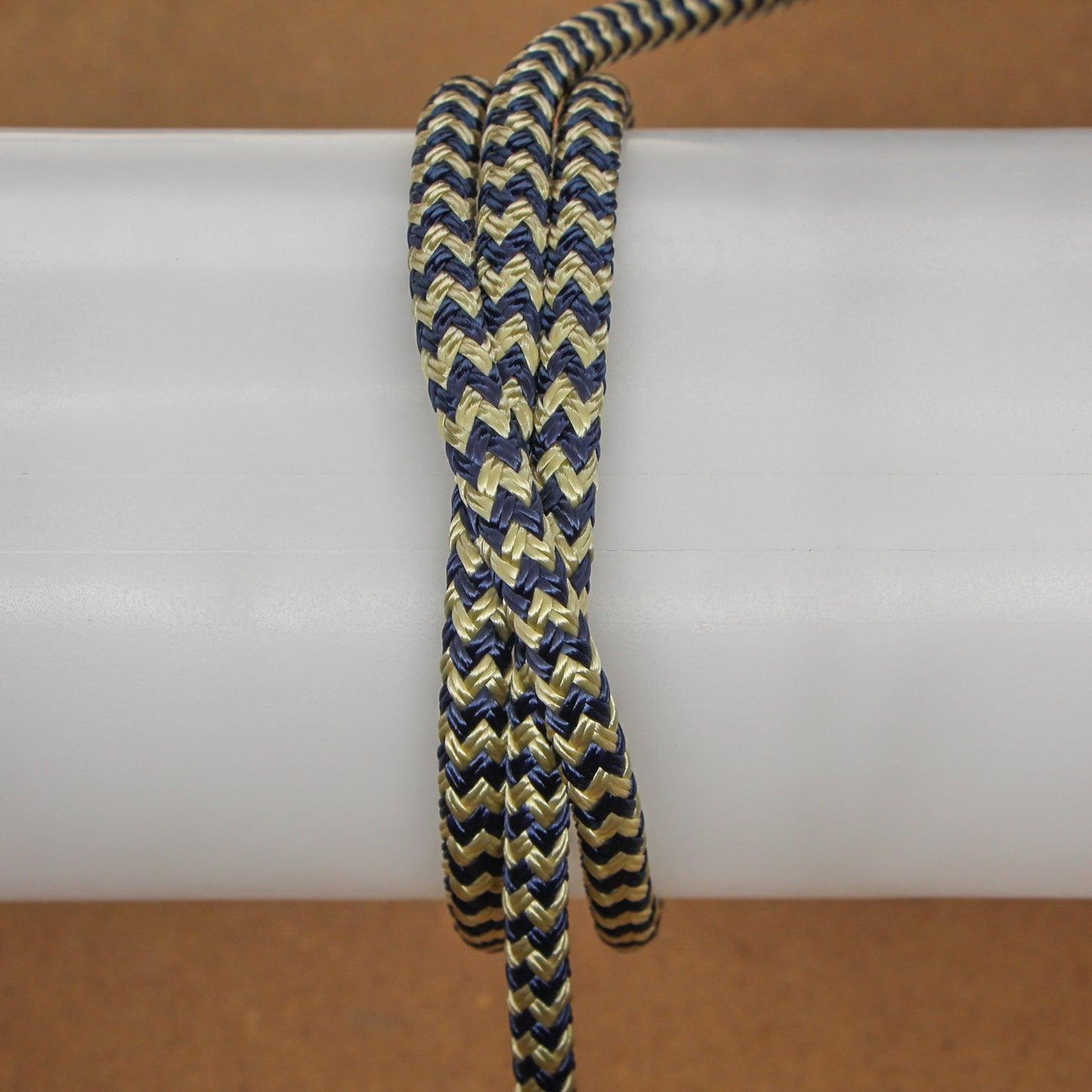 Zig Zag -Navy-Beige - 10mm* - Cams Cords