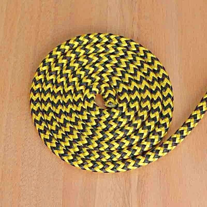 Zig Zag - Yellow-Black halter - 6mm * - Cams Cords