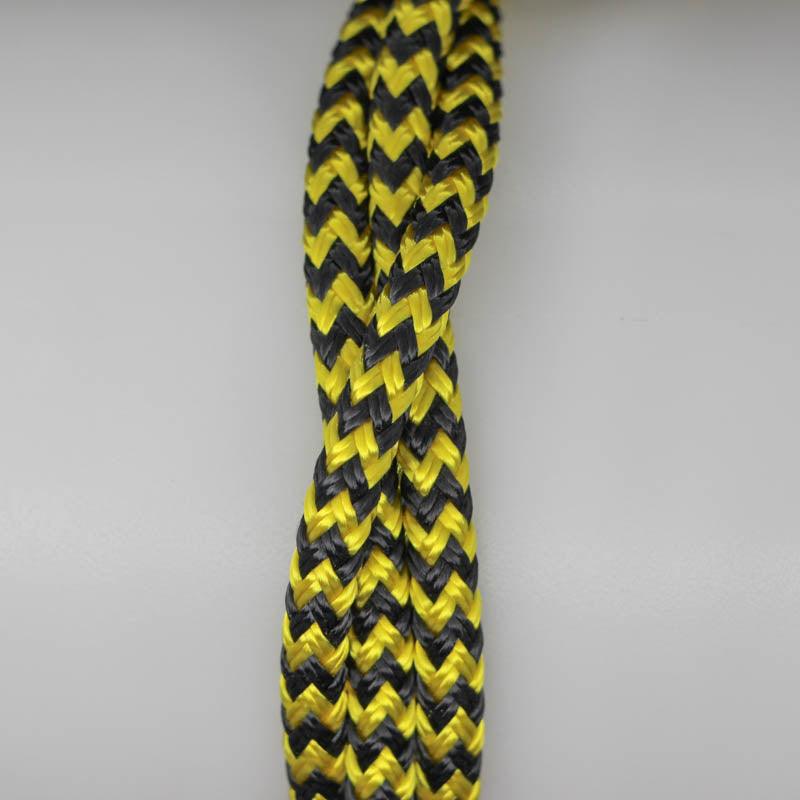 Zig Zag - Yellow-Black halter - 6mm * - Cams Cords
