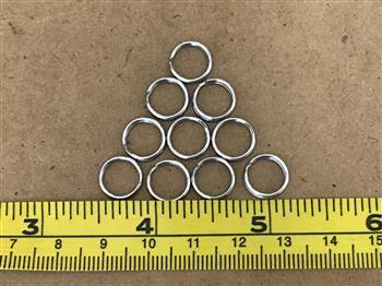 Key Rings - Stainless Steel 10mm - Cams Cords