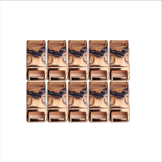 Metal Buckle - Rose Gold 10mm