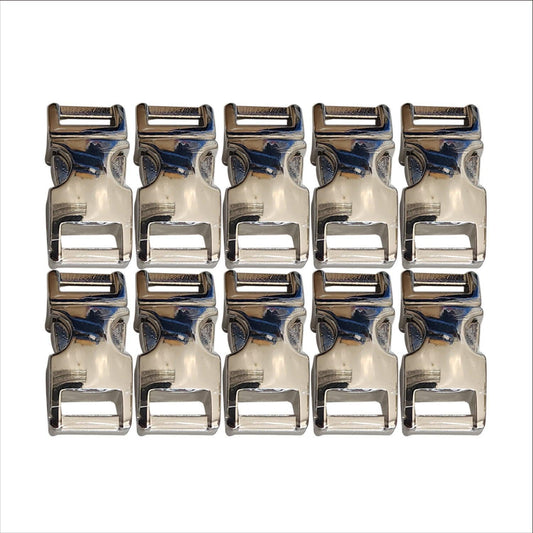 Metal Buckle - Silver 10mm