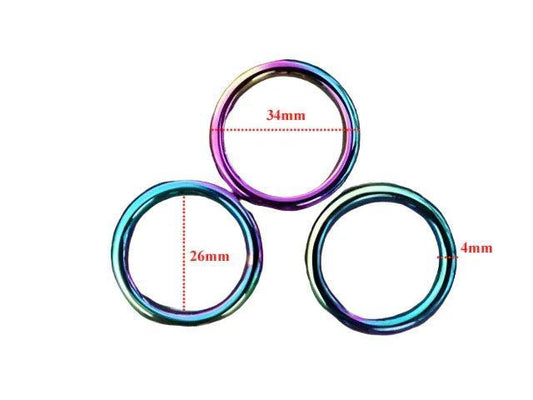 O Ring - 25mm x 4mm - Rainbow