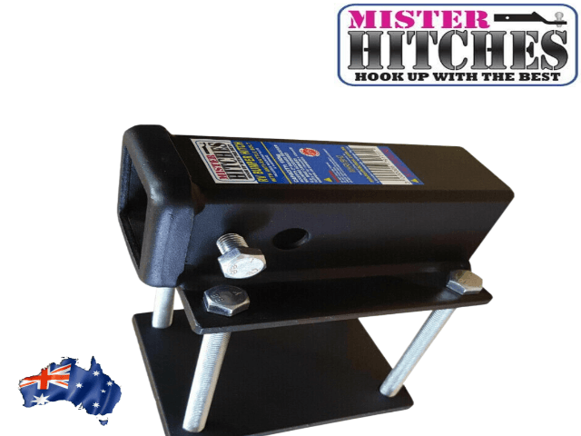 MISTER HITCHES RV Bumper Receiver Hitch - Caravan Bike Carrier (MHRVBH2)