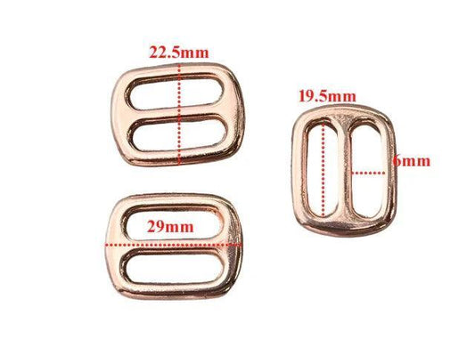 Tri-Glide rounded - 20mm - Rose Gold