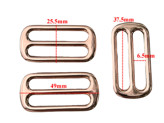 Tri-Glide rounded - 38mm - Rose Gold