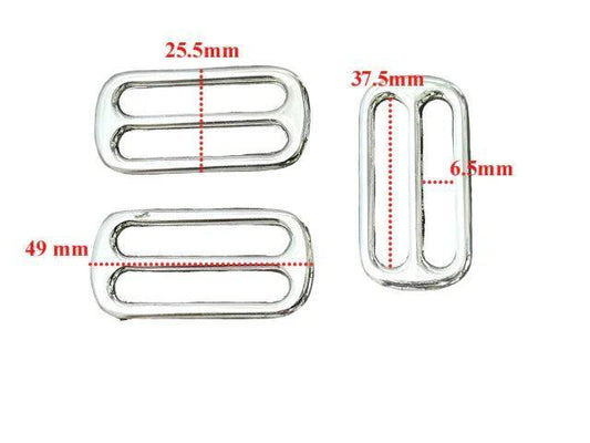 Tri-Glide rounded - 38mm - Silver