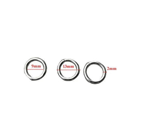 O Ring - 8mm x 2mm - Silver