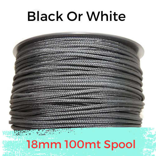 18mm Racespec UHMWPE Rope – 100m Spool | Dyneema® Alternative | 11,500kg Strength