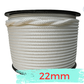 Marine Rope - White - 22mm - 100mt Spool
