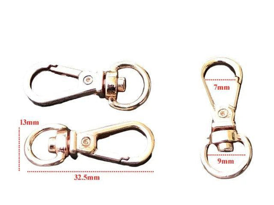 Swivel Snap Hook - small - Rose Gold