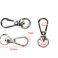 Swivel Snap Hook - small - Silver