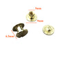 Chicago Screw - 5mm Gold