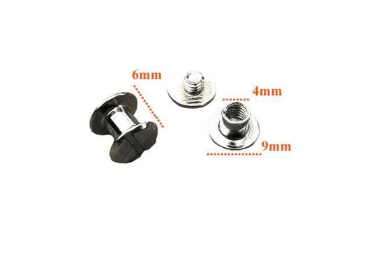 Chicago Screw - 5mm Silver