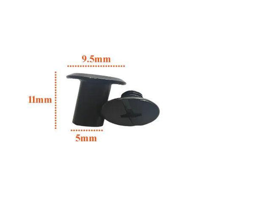 Chicago Screw - 10mm Black