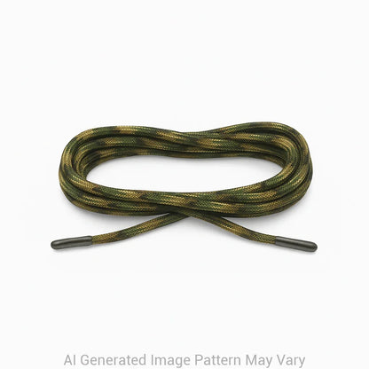 Bayou Camo 550 Paracord Shoelaces