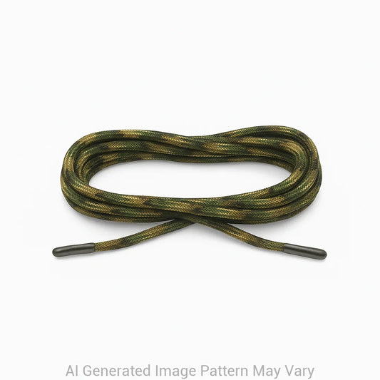 Bayou Camo 550 Paracord Shoelaces