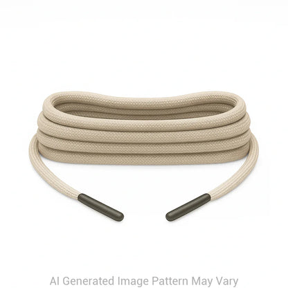 Beige 550 Paracord Shoelaces