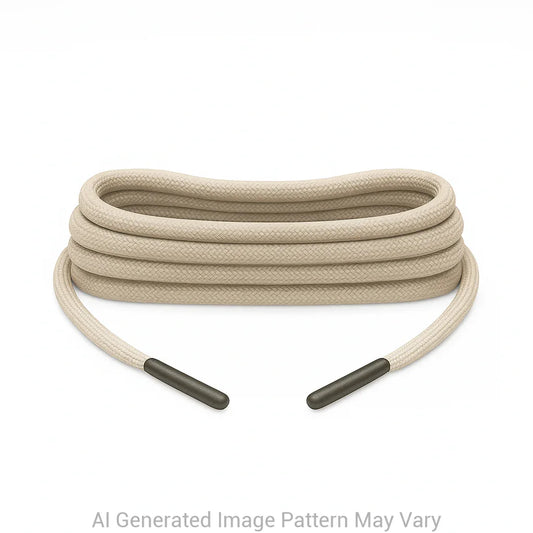 Beige 550 Paracord Shoelaces