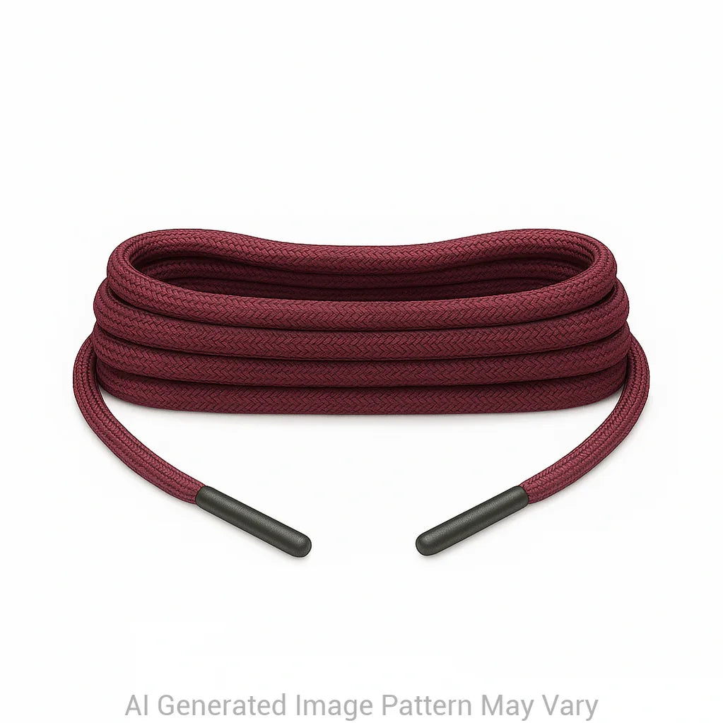 Burgundy 550 Paracord Shoelaces