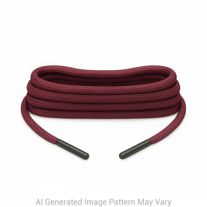 Burgundy 550 Paracord Shoelaces