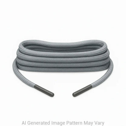 Charcoal Grey 550 Paracord Shoelaces