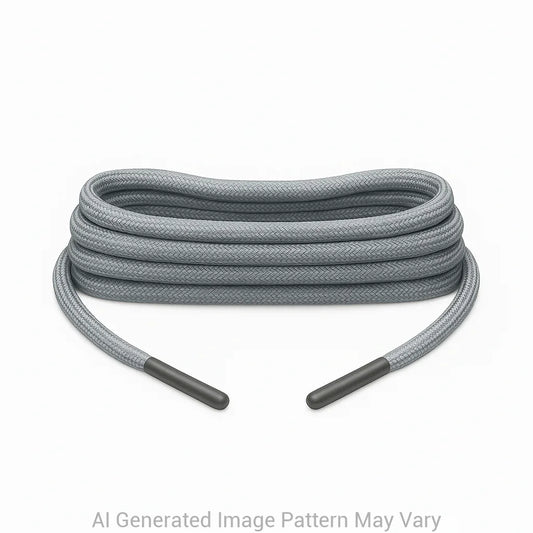 Charcoal Grey 550 Paracord Shoelaces