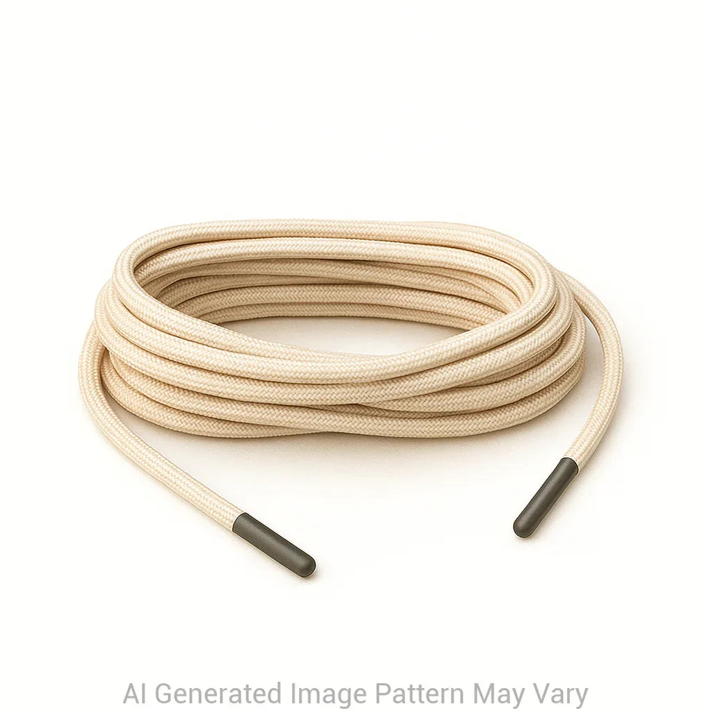 Cream 550 Paracord Shoelaces