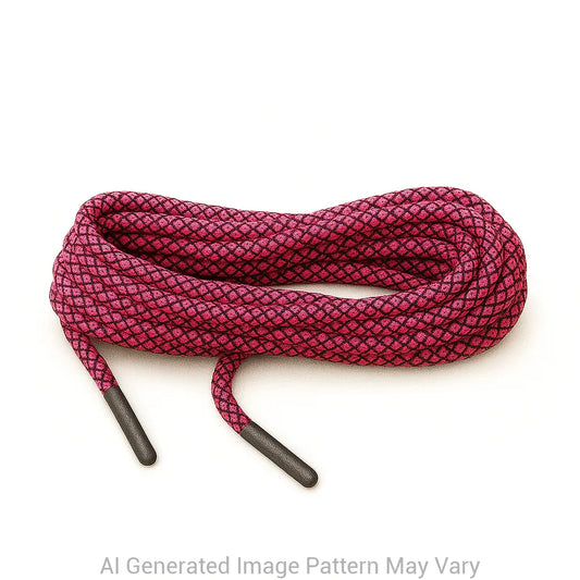 Diamonds - Neon Pink Shoelaces
