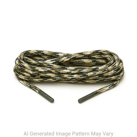 Front Range Camo 550 Paracord Shoelaces