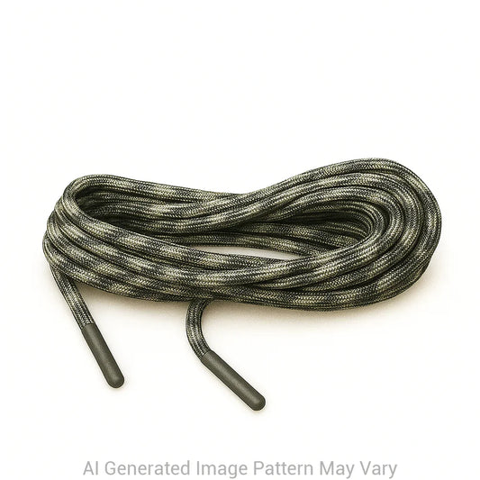 Multi-Camo 550 Paracord Shoelaces