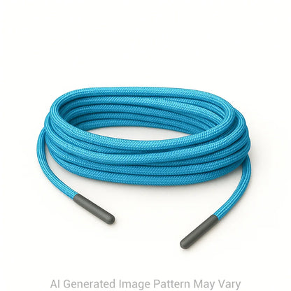 Neon Turquoise 550 Paracord Shoelaces