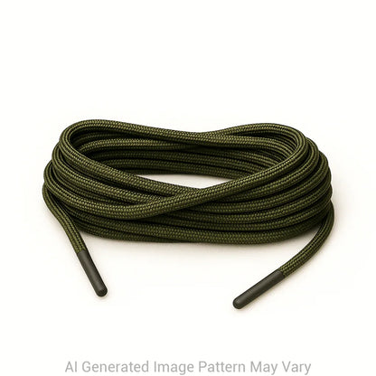 Olive Drab 550 Paracord Shoelaces