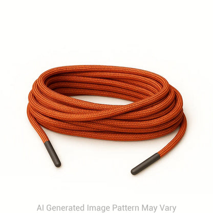 Orange 550 Paracord Shoelaces