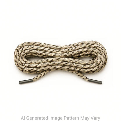 Sand Camo 550 Paracord Shoelaces