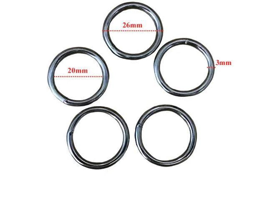 O Ring - 20mm x 3mm - Gun Metal