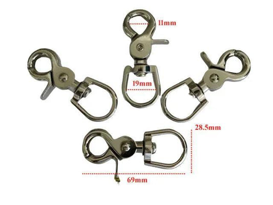 Trigger Snap Hook - Silver 18mm