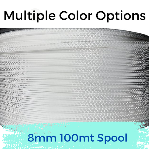 8mm Racespec x 100m UHMWPE Rope – Dyneema® Alternative | 3300kg Strength