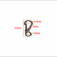 Carabiners - Mini - Gun Metal