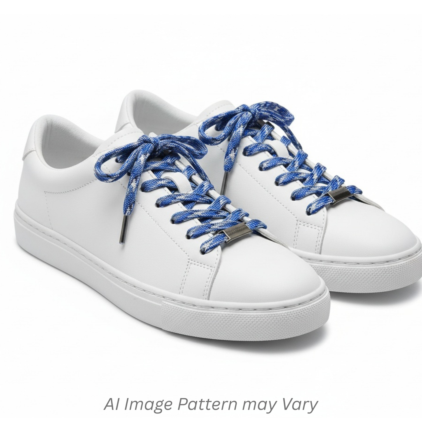 Blue Camo 550 Paracord Shoelaces
