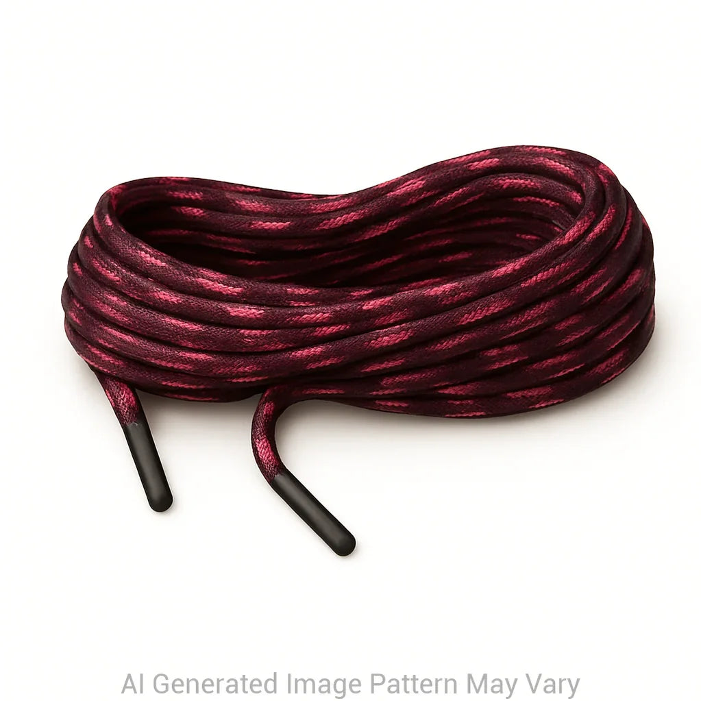Burgundiva 550 Paracord Shoelaces