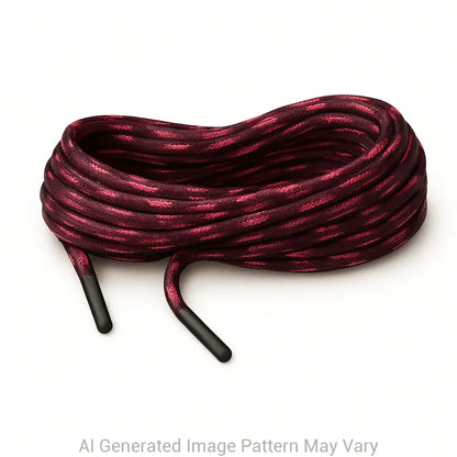 Burgundiva 550 Paracord Shoelaces